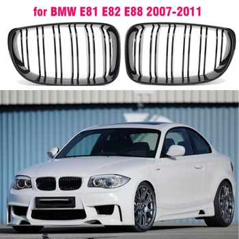 Передняя Центральная Решетка Решетки Черный Для BMW E81 E82 E88 1-Series 2008 2009 2010 2011 2-Дверный 4-Дверный 120I 128I 130I 135I