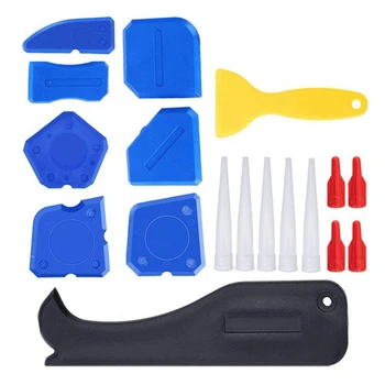 18ШТ Швейный инструмент Насадка для заполнения швов Ракель для окон кухни и ванной.