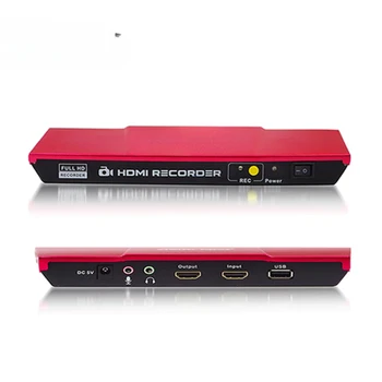 Захват видео 1080P USB hd HDMI Recorder player захват игры hdmi