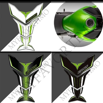 Для Kawasaki Ninja ER-6f ER 6f ER6f Наклейки на бак мотоцикла, эмблема, логотип, комплект для подачи газа, мазута, защита колена