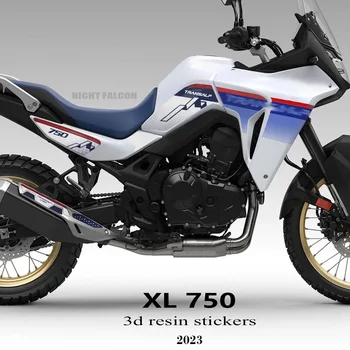 Для нового мотоцикла HONDA Transalp XL 750 2023 XL750 Комплект 3D-наклеек из эпоксидной смолы Полный набор 3D-наклеек из смолы