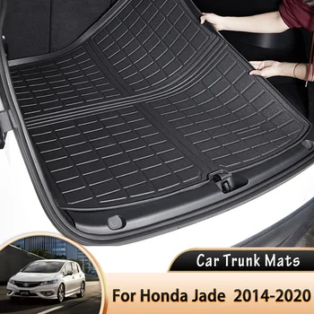EVA Автомобильный Коврик для Заднего Багажника Водонепроницаемый Защитный Вкладыш Коврик для Багажника для Honda Jade FR4 5 VTi 2014 ~ 2020 2018 2019 Автомобильный стайлинг