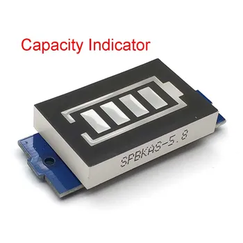 1S 2S 3S 4S Модуль индикатора емкости литиевой батареи, измеритель, тестер, дисплей 4,2 В, 8,4 В, 12,6 В, 16,8 В, уровень мощности