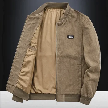 Куртка мужская свободного размера, Весенне-осенняя мужская одежда, рабочая одежда, бейсбольные костюмы, Рабочая одежда, Тренд пальто