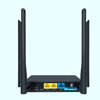 Промышленный 4G Wifi Маршрутизатор 300M MIMO 4G + Маршрутизация + Режим Точки доступа 2X100M LAN + 1X100M WAN Интерфейс Со Слотом Для SIM-карты