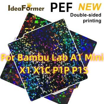 Для Bambu Lab A1 Мини-монтажная пластина X1 P1P Лист PEF Монтажная пластина X1 P1P 184 мм 257 мм PEF Лист для Bambu Lab X1 Для P1P Лист