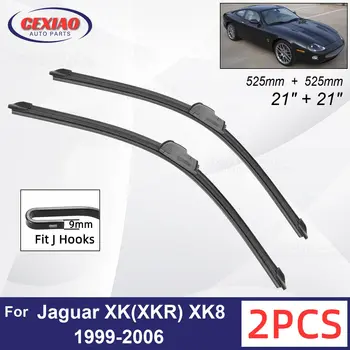 Автомобильный Стеклоочиститель Для Jaguar XK (XKR) XK8 1999-2006 Щетки Передних Стеклоочистителей Из Мягкой Резины Стеклоочистители Авто Лобовое Стекло 21 