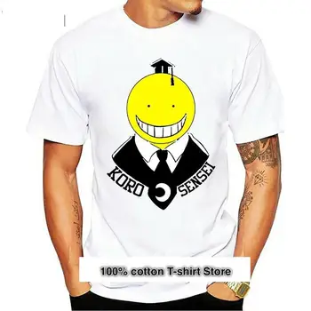 Футболка Koro Sensei, футболка camisa Assassination Classroom, аниме-топ для косплея, мужская уличная футболка camiseta