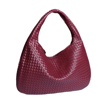 Новая модная женская сумка-тоут, многофункциональные тканые сумки-тоут, высококачественные сумки из искусственной кожи большой вместимости.