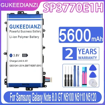 Литий-ионный Полимерный Аккумулятор GUKEEDIANZI SP3770E1H 5600mAh Для Samsung Galaxy Note 8.0 GT N5100 N5110 N5120 Мощный Бизнес-аккумулятор