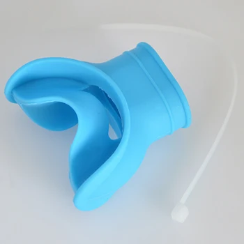 Применимо к большинству регуляторов дыхания для дайвинга Держатель регулятора Трубка для дайвинга 21 г 5.1 * 5.4*3.6 см Синий без запаха