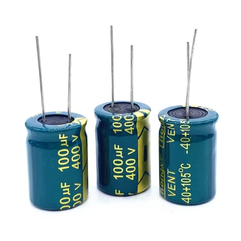 2 шт./лот алюминиевый электролитический конденсатор 100 МКФ 400 В 100 мкФ размер 18*30 T20 20%