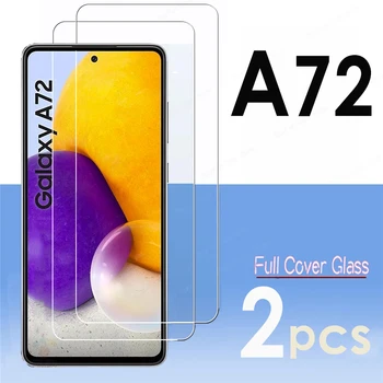 2 шт Закаленное Стекло Для Samsung Galaxy A72 Защитная пленка Для Samsung A72 5G A725 A726 glas 2.5D 9H Пленка бронированная