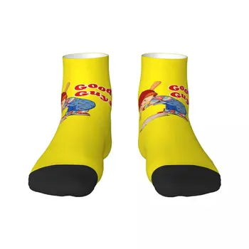 Мужские носки для бейсболистов Good Guys, Унисекс, Новинка, 3D-принт, детские носки с рисунком Чаки из мультфильма 