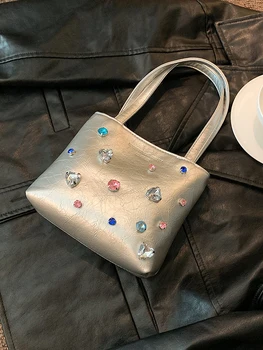 Оригинальный Дизайн 가방 2023 Новые Высококачественные Стильные Сумки Со Стразами для Женщин в стиле Spice Girl Y2k Crossbody Bag сумка Горячая Распродажа
