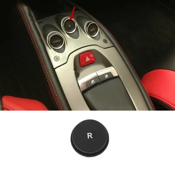 1 шт. для Ferrari 458 2011-2015, центральная накладка на приборную панель, кнопка R-Key, панель управления коробкой передач, автоматическая