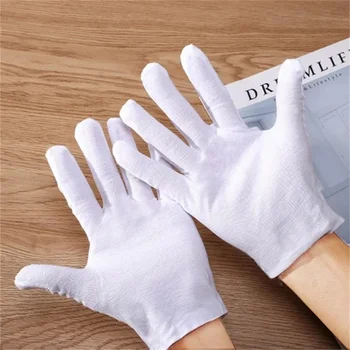 Белые хлопчатобумажные перчатки BJD.Макияж для куклы SD/уход за ней устойчив к пятнам