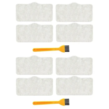 10шт Паровой Пылесос Ткань Для Швабры Чистящие Прокладки Для Xiaomi Deerma DEM ZQ600 ZQ610 Рукоять Очиститель Швабры Аксессуар