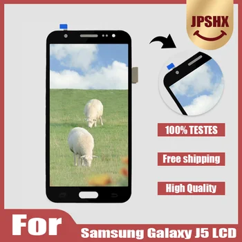 5,2-дюймовый OLED-дисплей J5 2016 для Samsung Galaxy J510 с сенсорным экраном и цифровым преобразователем J510F в сборе для замены