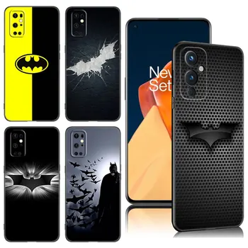 Чехол для телефона B-Batmans Hero Для OnePlus 9 10 ACE 2V Pro 9RT 10T 10R 11R Nord CE 2 3 Lite N10 N20 N30 5G Черный Силиконовый Чехол