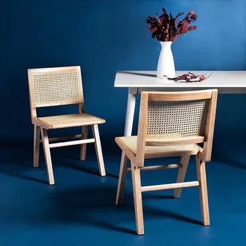 Обеденный стул Safavieh Couture Home Hattie из натурального французского тростника, дерево, комплект из 2 предметов
