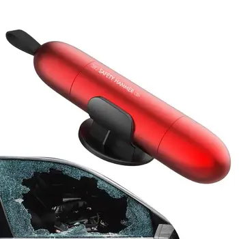 Автомобильный молоток безопасности Автоматический молоток безопасности Подводный стеклоподъемник с головкой из вольфрамовой стали для автомобильных приключений