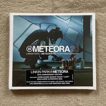 Ретро Музыкальный CD Linkin Park Meteora 20th Anniversary Edition Альбом Компакт-Диск Косплей 3шт CD Walkman Car Play Песни Подарки Реквизит