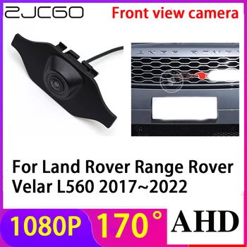 ZJCGO AHD 1080P Логотип Парковки Автомобиля Камера Переднего Обзора Водонепроницаемая для Land Rover Range Rover Velar L560 2017 ~ 2022