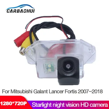 Камера Парковки Заднего Вида Автомобиля Для Mitsubishi Galant Lancer Fortis 2007 ~ 2018 CCD HD Ночного Видения Водонепроницаемый