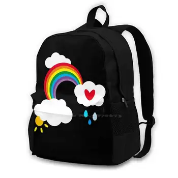 Радужный погодный режим 14 Модных сумок и рюкзаков Helen Designs Helenmcdesigns Радужный узор Спальня в радужной тематике Rainbow