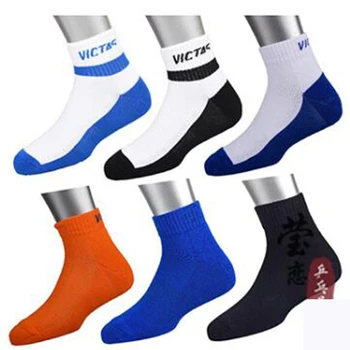 Спортивные носки для ракетки для настольного тенниса VICTAS, дышащие спортивные носки для игры в пинг-понг