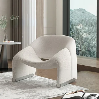 Скандинавское креативное кресло Простое и легкое Роскошный итальянский диван для гостиной