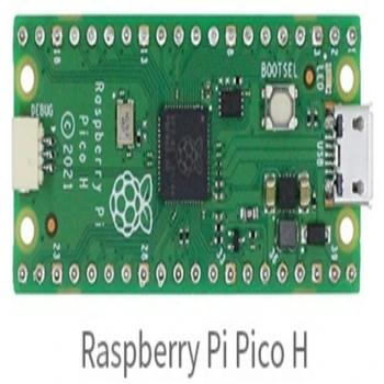 Плата разработки Raspberry Pi Pico H Однокристальный контроллер для программирования на C ++ / Python Одноплатный контроллер