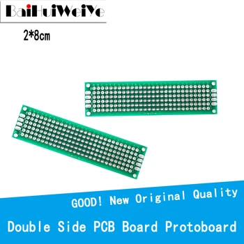 5 Шт./лот 2x8 2*8 СМ Двухсторонний Прототип Diy Универсальная Печатная плата PCB Protoboard Для Arduino DIY