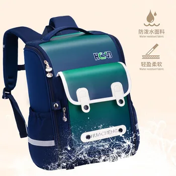 Популярные школьные сумки для учащихся начальной школы 1-6 лет, рюкзаки для мальчиков и девочек, износостойкие и снижающие нагрузку