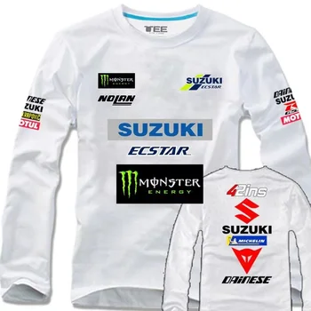 Рубашка Suzuki для мужчин и женщин, повседневный топ из 100% хлопка, бестселлеры 2023 года, футболки с длинными рукавами, осенняя одежда для мальчиков и девочек
