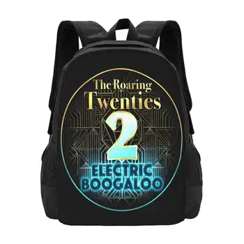 Ревущие Двадцатые 2: Электрический Boogaloo Fashion Pattern Design Дорожный Ноутбук Школьный Рюкзак Сумка Ревущие Двадцатые 2020-Е Новый Год