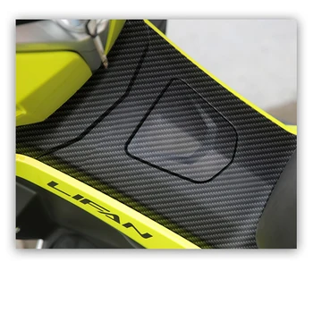 защитная наклейка для мотоцикла из углеродного волокна, автомобильная наклейка, модифицированная наклейка, украшение из углеродного волокна для Lifan Kpv150