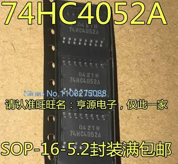 (10 шт./лот) 74HC4052A TC74HC4052AF SOP-16 5.2 IC Новый оригинальный чип питания