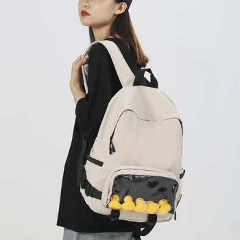 Витрина в японском стиле Kawaii, сумка Ita, повседневный школьный рюкзак для путешествий, уличная сумка для девочек, модная нейлоновая сумка через плечо