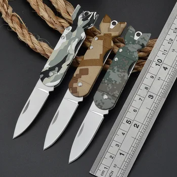 Алюминиевая ручка, острое лезвие из нержавеющей стали, Мини-складной нож для кемпинга, портативный карманный нож, ручные инструменты для выживания