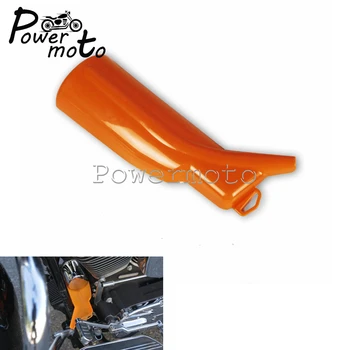 Оранжевый маслоуловитель, сливная масляная воронка, масляный фильтр без капель Для Harley Sportster XL Touring Road King Dyna Softail 1999-2017
