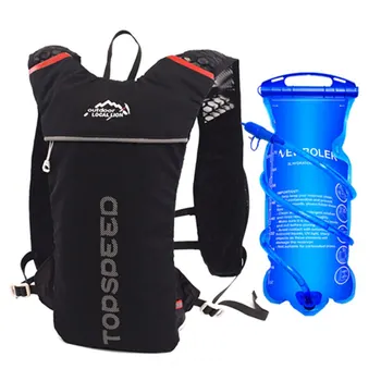 NEWBOLER Trail Running-ультралегкий рюкзак объемом 5 литров, гидратационный жилет для бега, марафона, велосипедный мешок для воды объемом 2 литра
