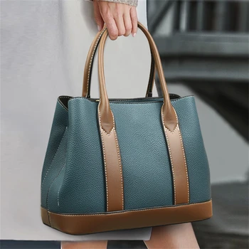3 слоя, роскошные брендовые женские сумки через плечо большой емкости, кожаная сумка, сумки-тоут для женщин, Многофункциональная дизайнерская сумка
