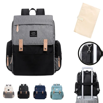Модная сумка для подгузников для мамы USB Брендовый дорожный рюкзак большой емкости, рюкзак для подгузников, дизайнерская сумка для кормящих женщин по уходу за ребенком
