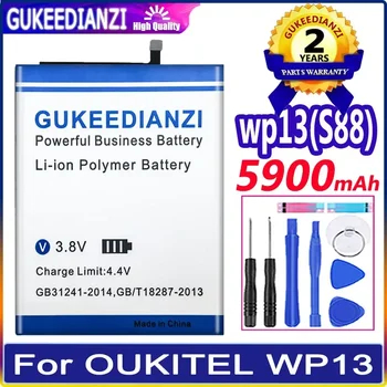 GUKEEDIANZI для аккумулятора OUKITEL WP13 емкостью 5900 мАч высокой емкости для аккумулятора OUKITEL S88