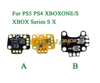 50 шт. для PlayStation 4 PS5 Сброс смещения аналогового джойстика с джойстиком для ремонта джойстика для XBOX ONE Slim/Калибровочный модуль серии S X
