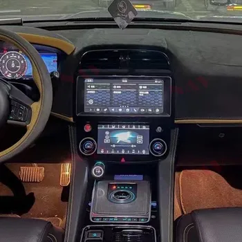 8-ядерный Android Автоматический цифровой кластер ЖК-приборной панели для Jaguar F-PACE 2016-2020 GPS Navi Стерео Многофункциональная приборная панель переменного тока