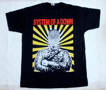 System Of A Down Faceless Soad Серж Танкян, черная футболка 2019, крутая футболка унисекс