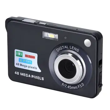 Цифровая камера с HD-дисплеем Видеокамера с защитой от встряхивания 2,7-дюймовая мини-камера